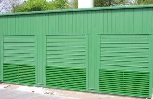 Plant room noise reduction achieved through acoustic solutions and noise control measures, ensuring compliance with building design regulations